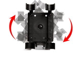 DLP Tactical 4-Up Rotating 12 Gauge Shotgun Shell Holder for 3-Gun Competition