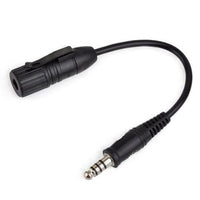 Amplifier / Dynamic-to-Condenser Mic Adaptor for Low Impedance Peltor Comtac / MSA Sordin Headset to High Impedance PTT / Radio