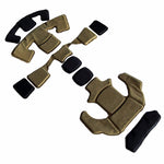 DLP Tactical ImpaX Ultimate Pad Set For MICH / OPS-Core / ACH / AirFrame Helmet