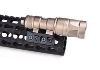Montura con desplazamiento de 45 grados DLP Tac Keymod para linterna Surefire Scout / M300 / M600 