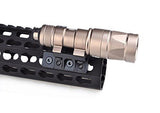 Montura con desplazamiento de 45 grados DLP Tac Keymod para linterna Surefire Scout / M300 / M600 