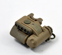 Luz para casco táctico DLP/luz estroboscópica infrarroja/linterna para montar en casco militar 