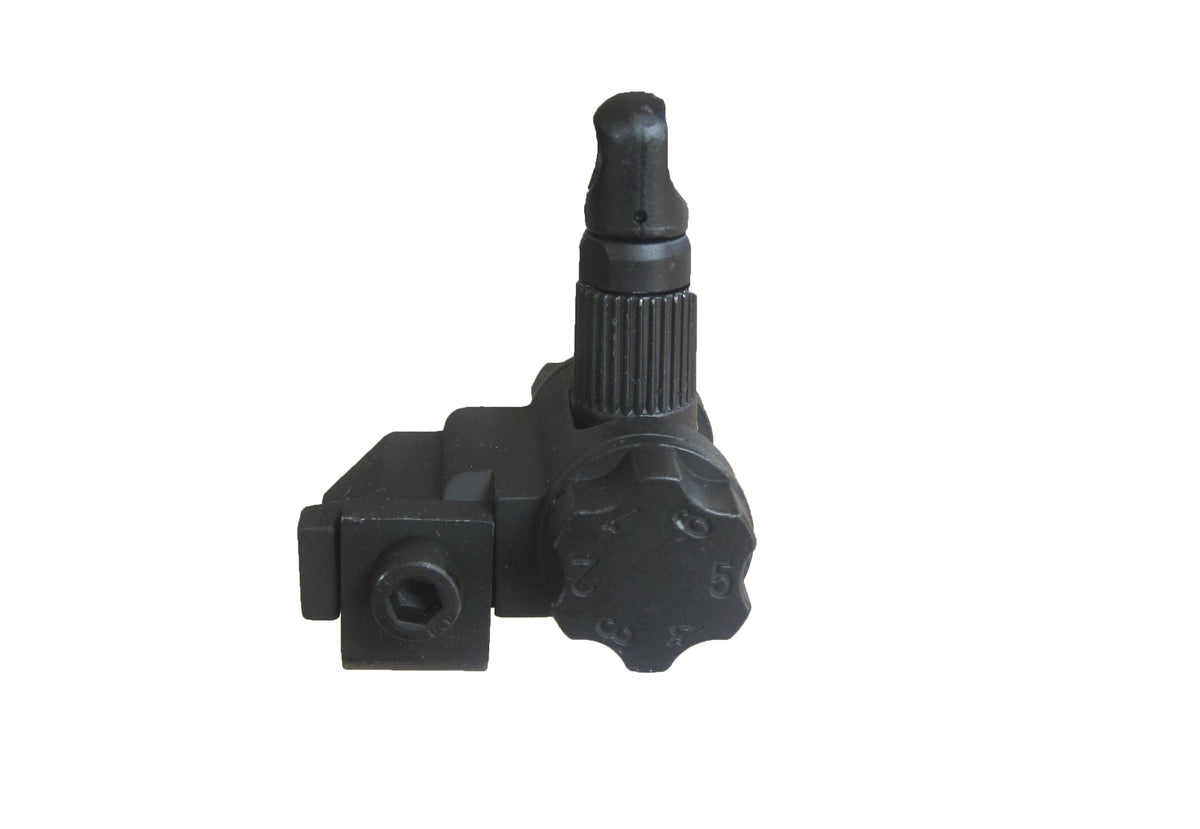 SCAR Mk17 0-600m Metal Folding Rear BUIS Iron Sight – DLP Tactical