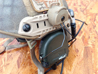 Headset Adaptor set compatible with Helmet ARC Rail and MSA Sordin Headsets