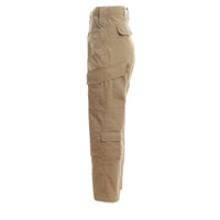 Conjunto de pantalón y chaqueta de combate BDU color tostado Rip Stop 65/35 poliéster/algodón