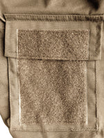 Conjunto de pantalón y chaqueta de combate BDU color tostado Rip Stop 65/35 poliéster/algodón