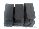 Bolsa para cargadores DLP Tactical Triple Stacker (capacidad para 6 cargadores) .223/5.56 MOLLE 