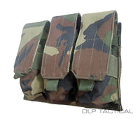 Bolsa para cargadores DLP Tactical Triple Stacker (capacidad para 6 cargadores) .223/5.56 MOLLE 